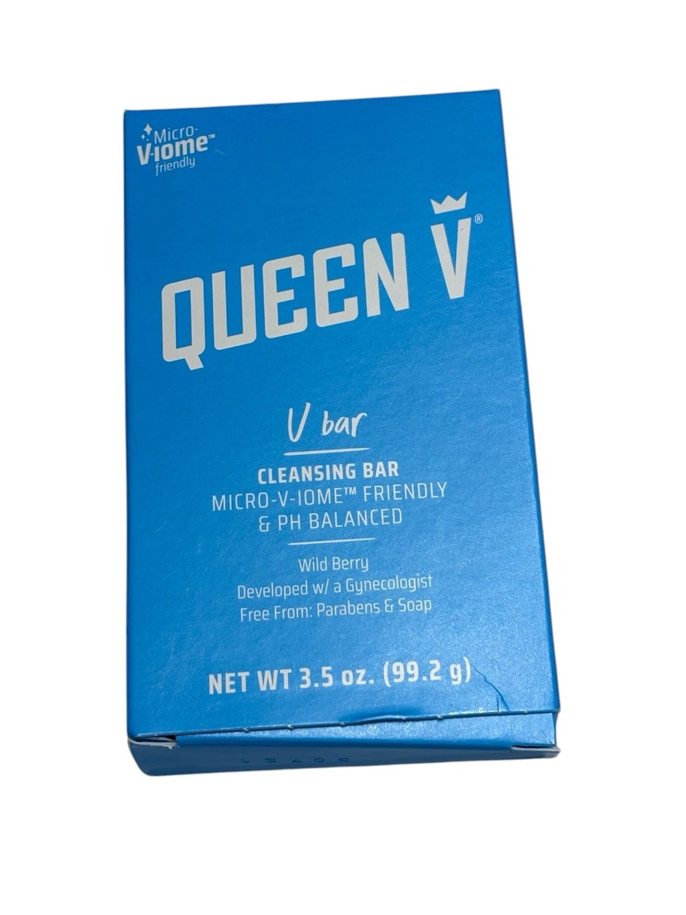 Queen V Cleansing Bar, Wild Berry, V Bar, 3.5 oz. Intimate PH Balanced